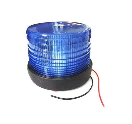 Baliza 60 LED Azul Apernada12-48V-0