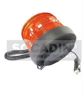 Baliza 60 LED Ambar Magnética 12-48V-2