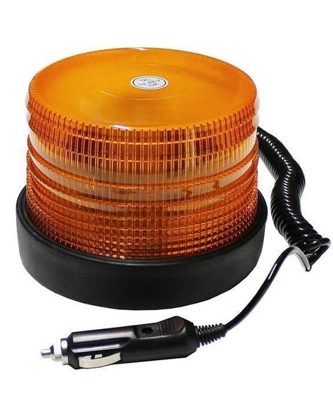Baliza 60 LED Ambar Magnética 12-48V-0