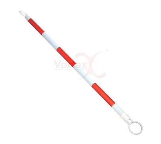 Barra Conectora de Conos Blanco/Rojo expandible hasta 220 cms.-0