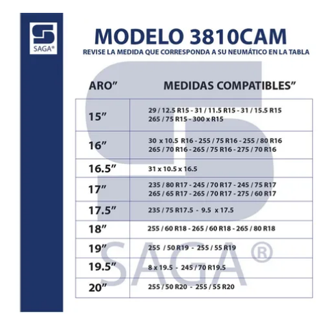 Cadenas para nieve 3810 cam-1