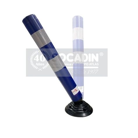 Hito Vial Abatible Azul 83 cms -1