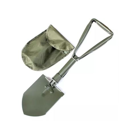 Pala Portátil Plegable Camping Trekking Montañismo 60 Cms-1