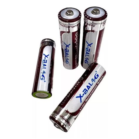 X4 Pilas Recargables Batería Li-ion 18650 8800 Mah 4.2v-0