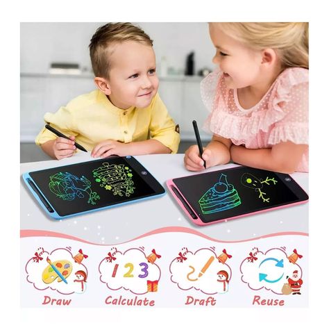 Tablero Mágico Tablero De Notas Lcd Dibujo Y Escritura Color-5
