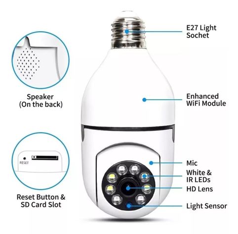 Cámara De Seguridad Cámara Smart Wifi Versión 2.0 Yoosee-6
