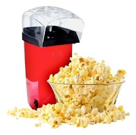 Maquina Para Hacer Palomitas Popcorn Cabritas Color Rojo-0