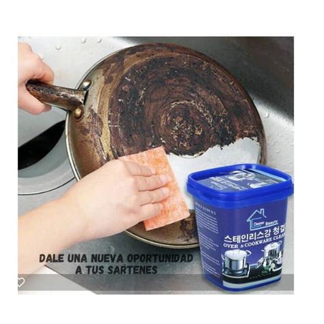 Limpia Olla Multiuso Pasta Crema Magic Limpiador Acero Hogar-4