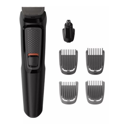 Multigroom Philips Mg3711/15 Serie 3000 Barba Nariz Oidos-0