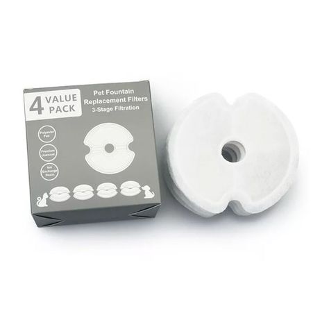 Pack De 4 Filtros De Repuestos Para Fuente/ Acero Inoxidable-2