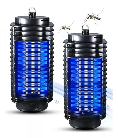 Set X2 Lampara Mata Zancudos Lampara Anti Mosquitos -0
