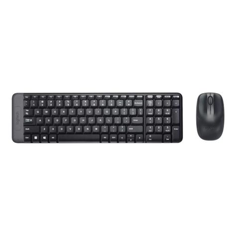 Kit Teclado Y Mouse Inalambrico Logitech Mk220-0