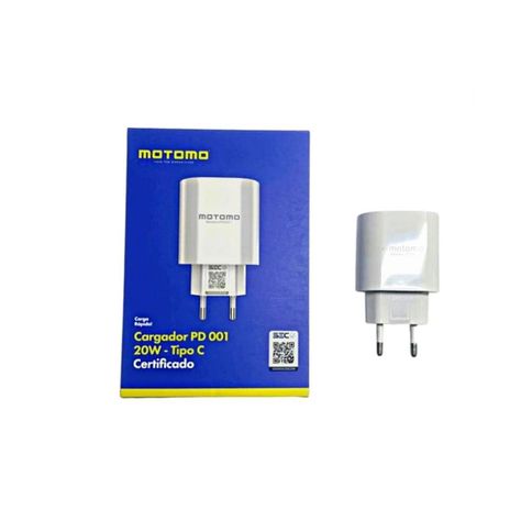 Cargador Usb C 20w Blanco Motomo Blanco-2