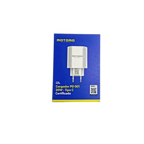 Cargador Usb C 20w Blanco Motomo Blanco-3
