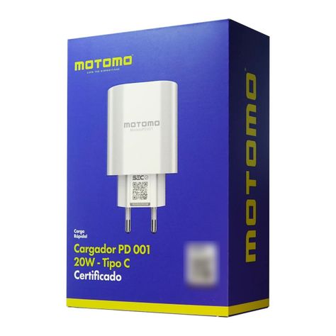 Cargador Usb C 20w Blanco Motomo Blanco-5