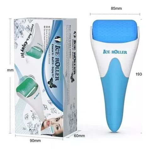 Rodillo Ice Roller Masaje Facial Gel Frío-3