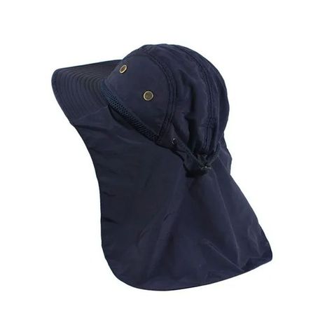 Sombrero De Verano Camping Pesca Boonie Azul-2