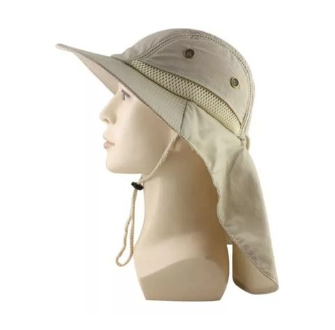 Sombrero De Verano Camping Pesca Boonie Beige-0