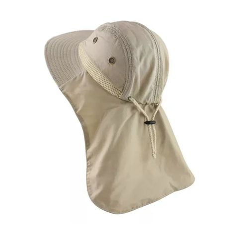 Sombrero De Verano Camping Pesca Boonie Beige-1