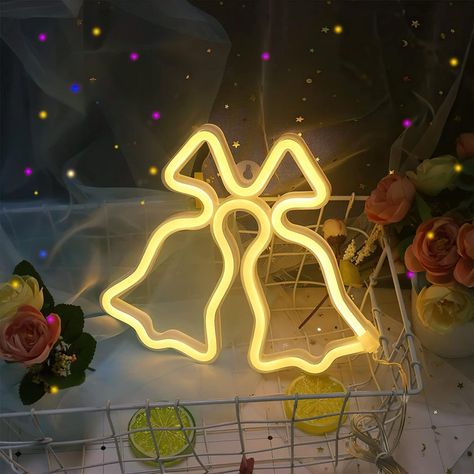 Campanas De Navidad Luz Neon 63 X 50 Cms Luces Neon-6