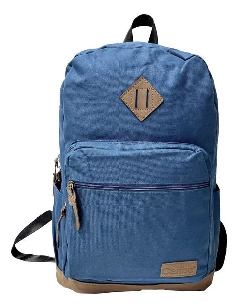 Mochila Urbana Escolar Bolso A La Moda Caribe.-0