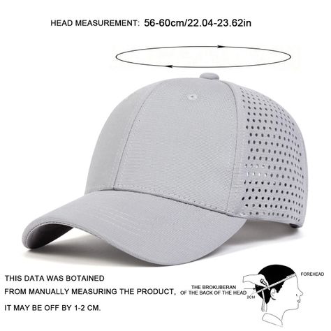 Gorras De Red De Béisbol Unisex Gris-2