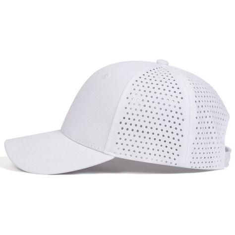 Gorras De Red De Béisbol Unisex Blanco-1