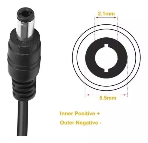 Fuente Poder 12v 5a Transformador 60w Cctv Cam 5.5mm X 2.5mm-1