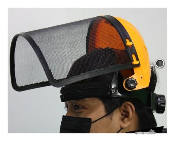Careta Mascara Seguridad Ingco Industrial De Malla Hfspc21-6
