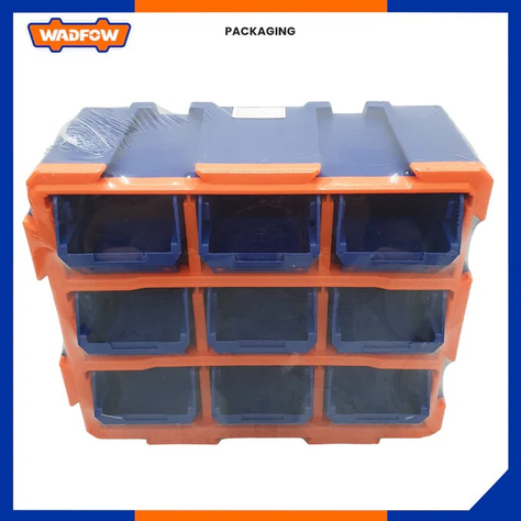 Contenedor Apilable Para Almacenamiento Wadfow 38x17x32 Cm-3