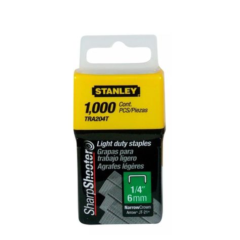 Kit Engrapadora Metálica Stanley Uso Liviano + Grapas+ Bolso De Transporte-4