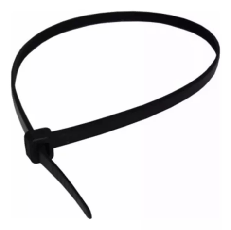 Set De 100 Amarras Plasticas Wadfow 2.5x100 Mm 8 Kg Negro-3