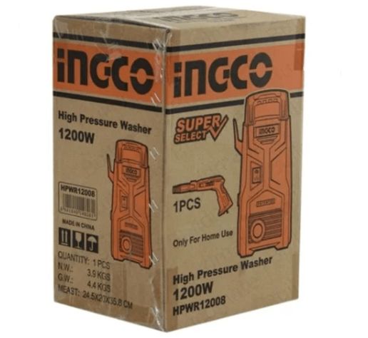 Pack Hidrolavadora Ingco 1200 W + Paño Microfibra + Aromatizante -6