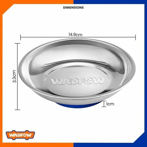 Bandeja Magnetica Circular Redonda 150mm Wadfow Wmc6001-1
