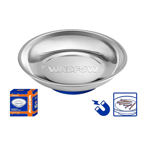 Bandeja Magnetica Circular Redonda 150mm Wadfow Wmc6001-5