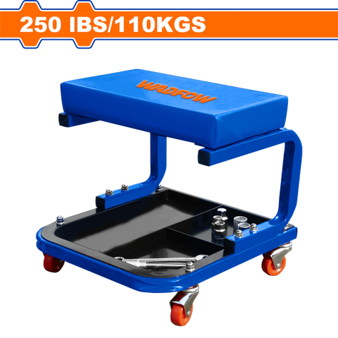 Asiento Rodante Cuadrado Con Ruedas Wadfow 110kg Wnc1501-2