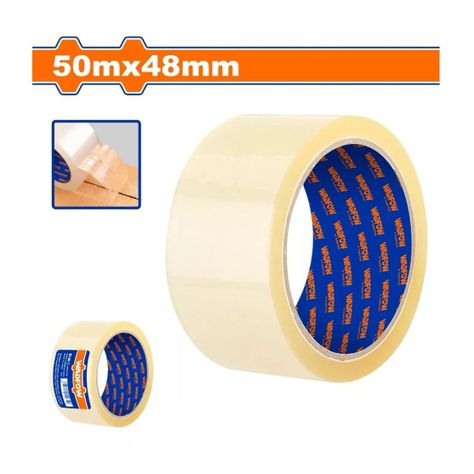 Pack 6 Cinta Adhesiva De Embalaje 48 Mm 50 M Transp Wadfow -2