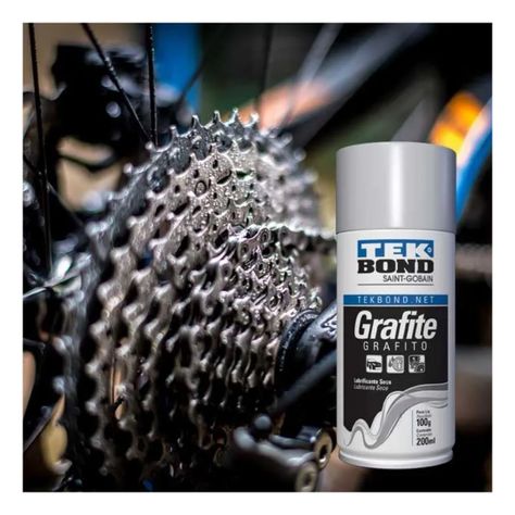 Lubricante De Grafito En Spray 200 Ml 100 Gr Lubricante Seco-1