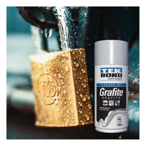 Lubricante De Grafito En Spray 200 Ml 100 Gr Lubricante Seco-2