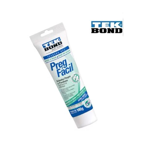 Adhesivo De Montaje Sin Clavos Pega Facil 140g Tekbond Tubo-1