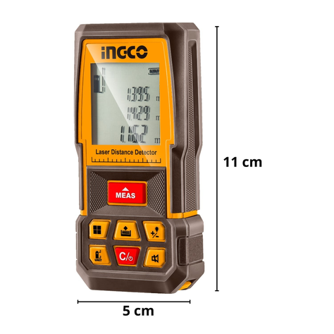Nivel Laser 35m + Medidor De Distancia 75m Ingco Cosll0401-4