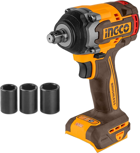 Llave Pistola Impacto Ingco Bl 1/2 20v 500nm Ciwli20501 S/ba-4