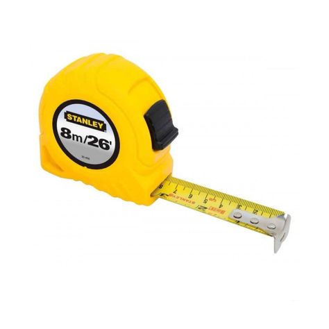 Kit Huincha Medir 8m Y Nivel Torpedo 203 Mm Stanley 94-548-2