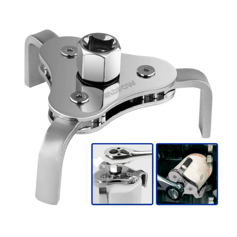 Llave Araña Para Filtro De Aceite 1/2 - 3/8 63-102 Mm Wadfow-0