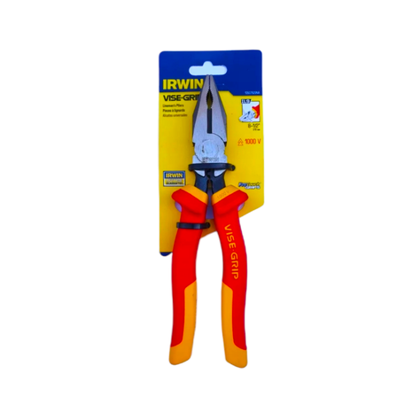Alicate Universal Aislado Irwin 8 1/2 PuLG 215 Mm Protouch -0