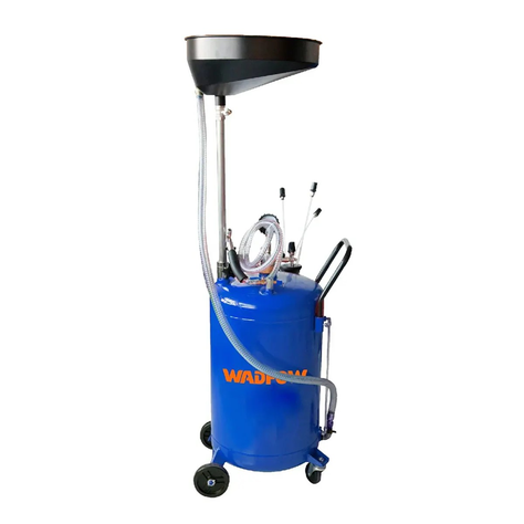 Recipiente Drenaje Aceite Automotriz Wadfow Portatil 70 Lt-0