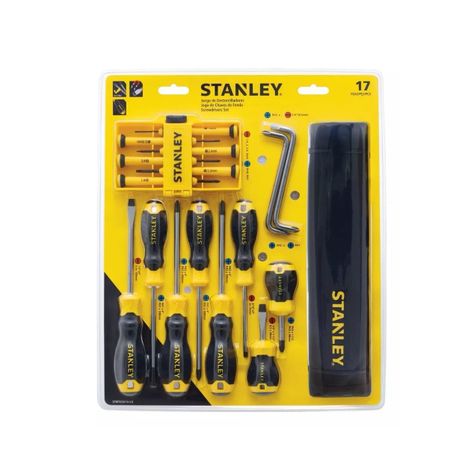 Set Juego Destornilladores 17 Piezas Stanley + Bolso De Transporte-2