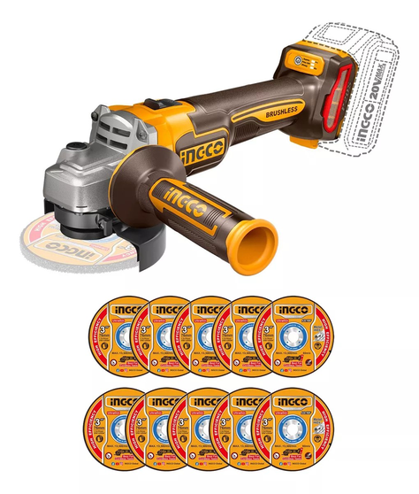 Kit Llave Impacto + Esmeril + Aspiradora Ingco Cosli240789-4