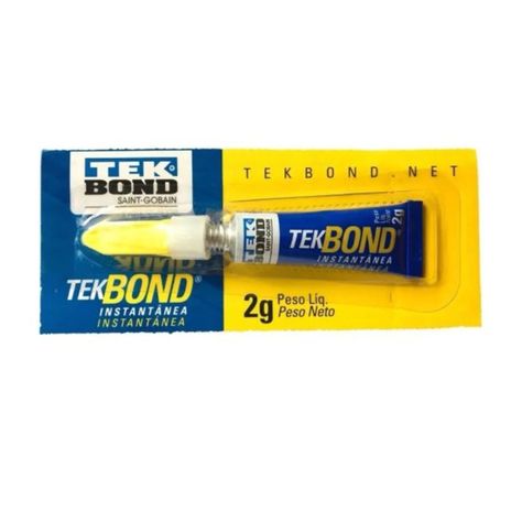 Adhesivo Instantáneo Super Cola Blister Multiuso Tekbond 2 G-4