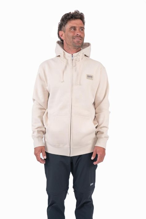 Polerón Hombre Full Zip Kaya Bone-0